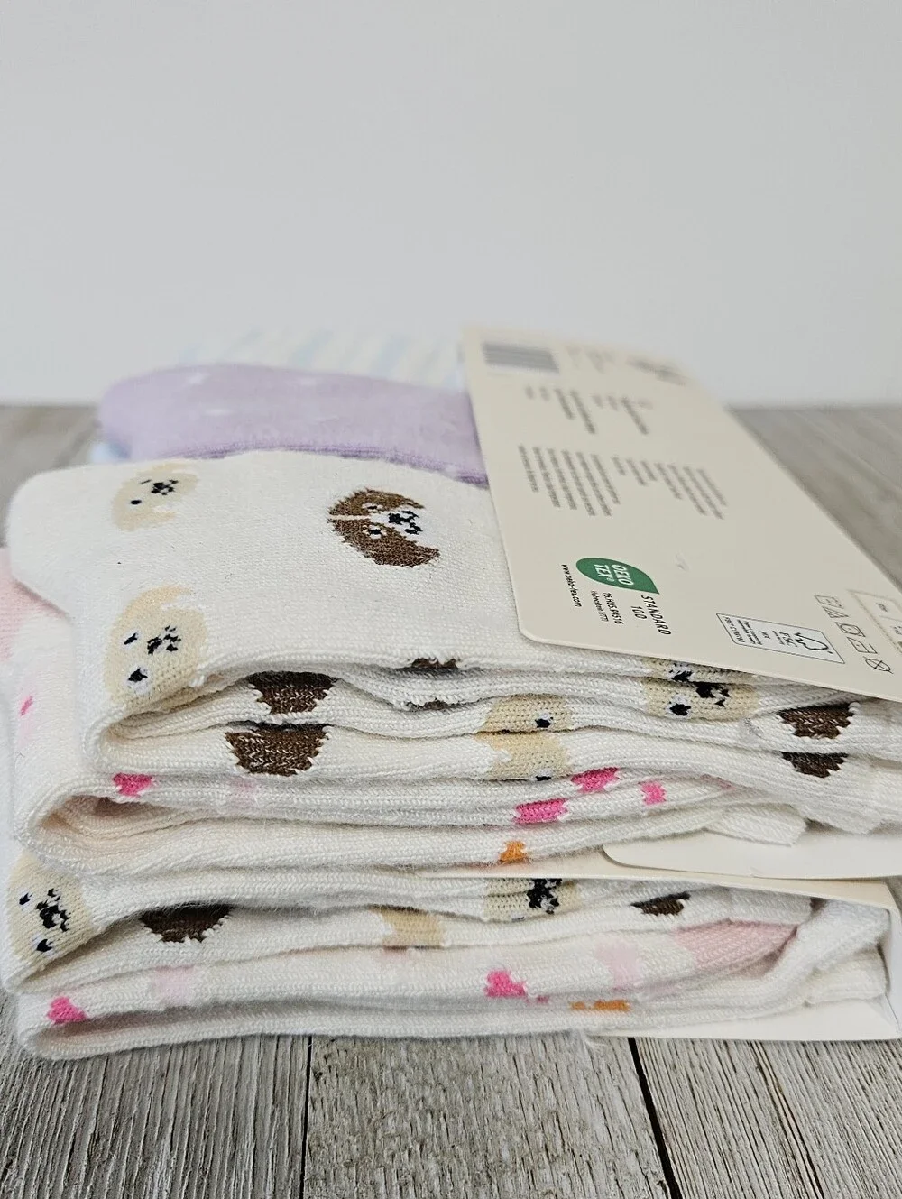 2 - 6 Packs Toddler Crew Socks Size S 6X Boys  4.5-8.5 Girls 6-10.5 Crew Socks b